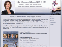 Tablet Screenshot of ediegibson.com